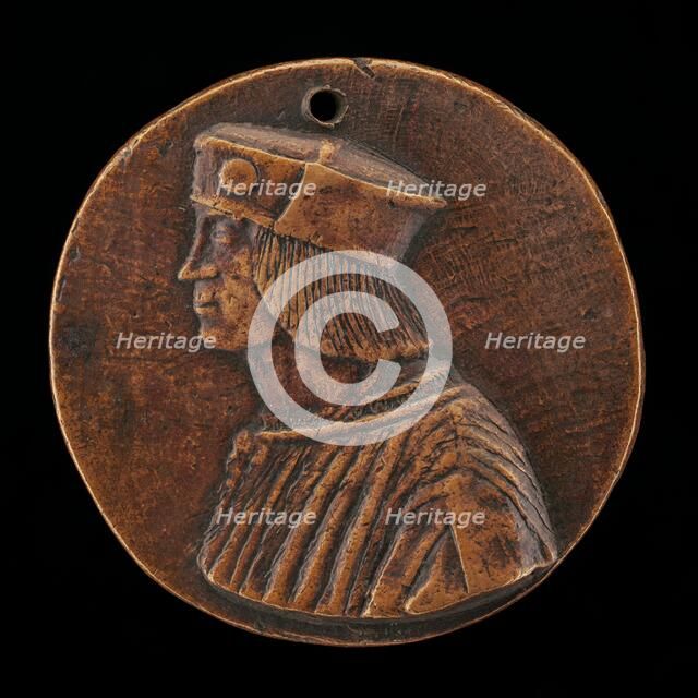 Louis XII, 1462-1515, King of France 1498 [obverse], early 16th century. Creator: Unknown.