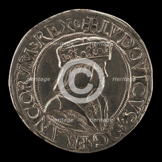 Louis XII, 1462-1515, King of France 1498, as Duke of Milan 1500-1513 [obverse], 16th century. Creator: Unknown.