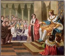 Louis XII Declared Father of the People 1506 (1789). Creator: Jean Baptiste Morret