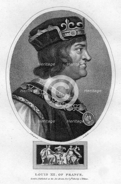 Louis XII, King of France, (1805).Artist: J Chapman