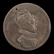 Louis XIII, 1601-1643, King of France 1610 [obverse], 1610. Creator: Nicolas Briot