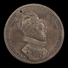 Louis XIII, 1601-1643, King of France 1610 [obverse], 1610. Creator: Nicolas Briot