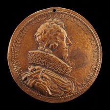 Louis XIII, 1601-1643, King of France 1610 [obverse], 1623. Creator: Abraham Dupre