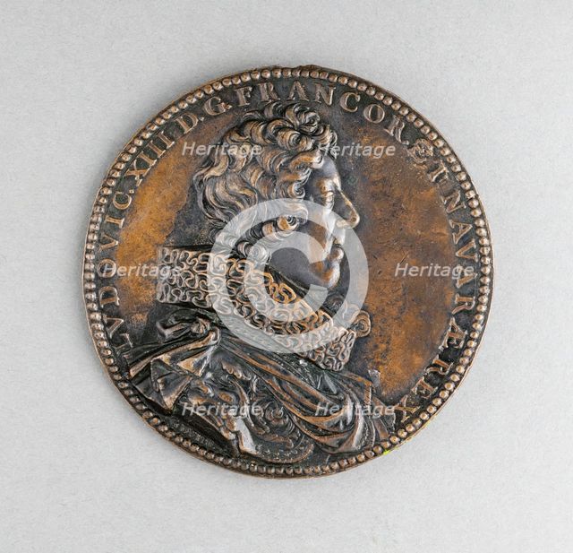 Louis XIII and Anne of Austria (image 1 of 2), Probably 1626. Creator: Guillaume Dupré.