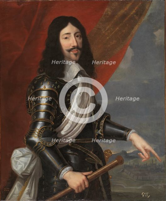 Louis XIII, King of France, 17th century. Creator: Workshop of Philippe de Champaigne.