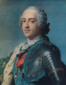 Louis XV 1748. Artist: Maurice-Quentin de La Tour