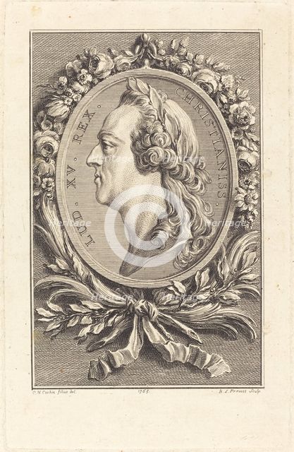 Louis XV, 1765. Creator: Benoit-Louis Prevost.