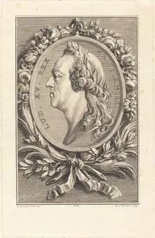 Louis XV, 1765. Creator: Benoit-Louis Prevost