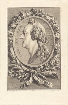 Louis XV, 1765. Creator: Benoit-Louis Prevost