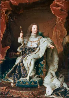Louis XV at the Age of Five c1715. Artist: Hyacinthe Rigaud