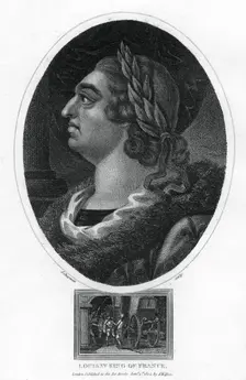 Louis XV, King of France, (1805).Artist: J Chapman