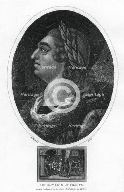Louis XV, King of France, (1805).Artist: J Chapman