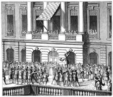 Louis XV in Strasbourg, 1744, (1885)