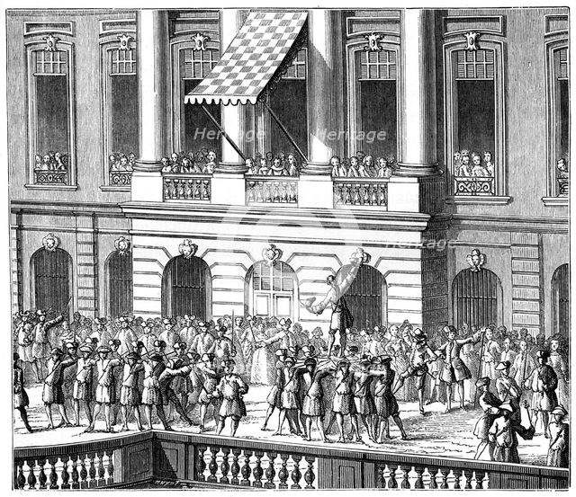 Louis XV in Strasbourg, 1744, (1885). Artist: Unknown