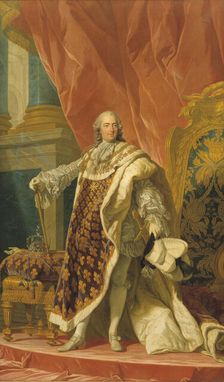 Louis XV of France (1710-1774), 1765. Creator: Carle van Loo