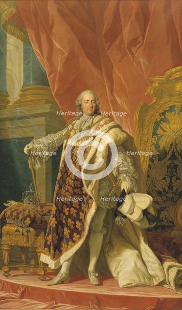Louis XV of France (1710-1774), 1765. Creator: Carle van Loo.