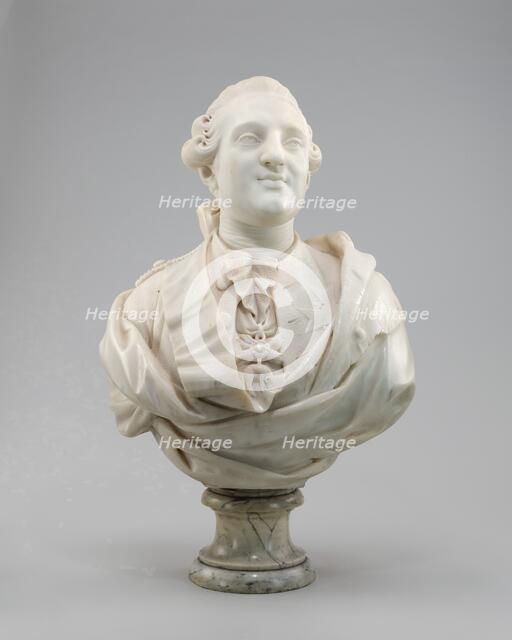 Louis XVI, 1777. Creator: Louis-Simon Boizot.