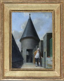 Louis XVI at the temple, 1814. Creator: Jean-Franois Garnerey