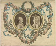 Louis XVI and Marie-Antoinette. Creator: Unknown