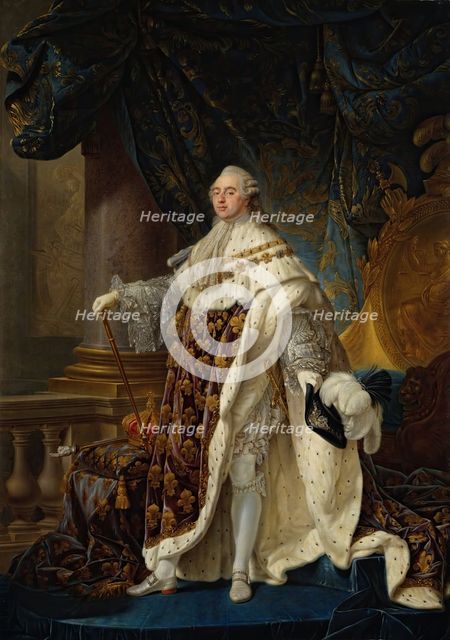 Louis XVI, between 1778 and 1779. Creator: Antoine-Franois Callet.