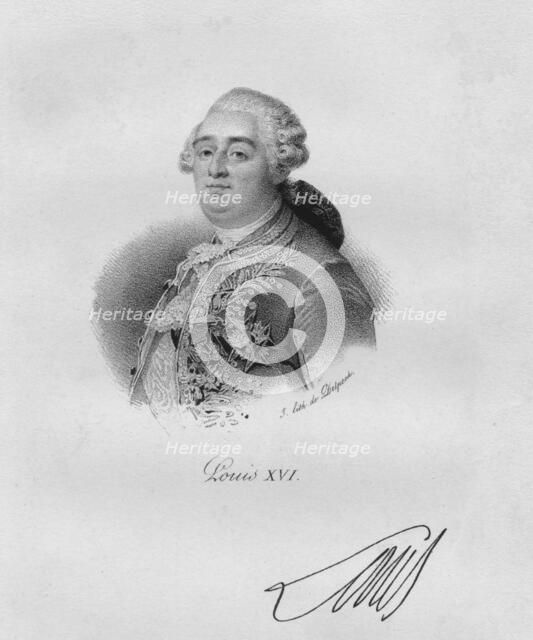 'Louis XVI', (c1820-1840). Creator: Delpech.