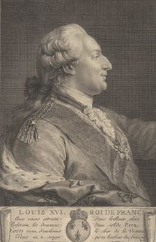 Louis XVI, King of France, 1783., 1783. Creator: Anon