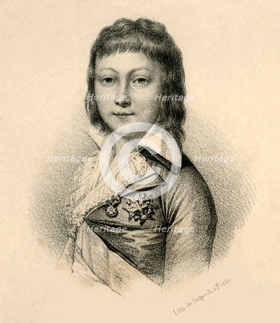 'Louis XVII', (1785-1795), c1830. Creator: Francois-Seraphin Delpech.