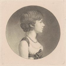Louisa DuPonceau, 1798-1803. Creator: Charles Balthazar Julien Févret de Saint-Mémin