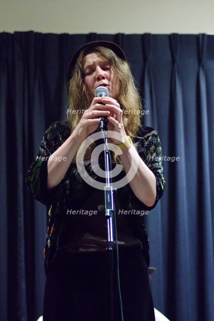 Louisa Jones, Watermill Jazz Club, Dorking, Surrey, Aug 2015. Artist: Brian O'Connor.