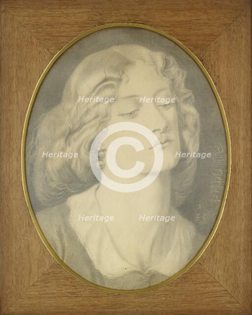 Louisa Ruth Herbert, 1858. Artist: Dante Gabriel Rossetti.