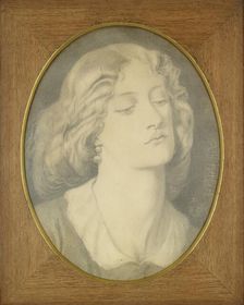 Louisa Ruth Herbert, 1858. Artist: Dante Gabriel Rossetti