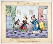 Louisa's arrival at Birmingham House 1827. Artist: SW Fores