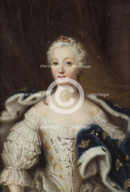 Louisa Ulrika of Prussia (1720-1782), Queen of Sweden, Princess of Prussia, queen..., 18th century. Creator: Ulrika Fredrika Pasch.