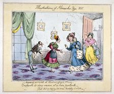 Louisa's arrival at Birmingham House 1827. Artist: SW Fores