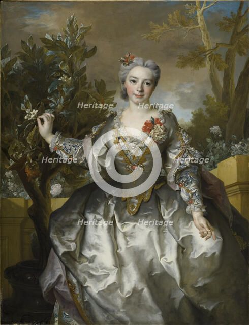 Louise Madeleine Bertin de Vaugien, comtesse de Montchal (1715-1793), 1735.