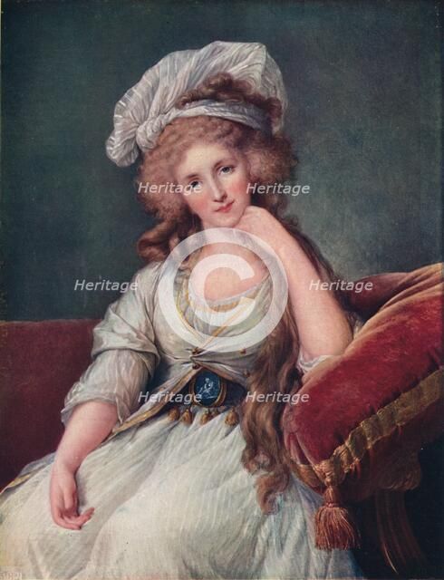 Louise Marie Adelaide de Bourbon-Penthievre, Duchess of Orleans, (1753–1821). French aristocrat. Artist: Unknown.