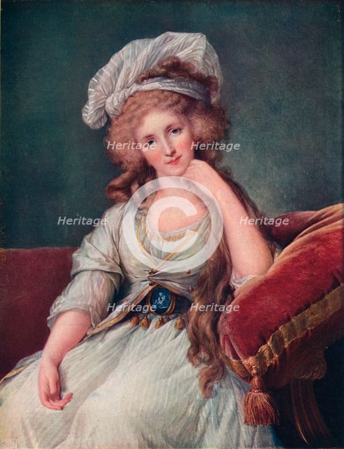 Louise Marie Adelaide de Bourbon-Penthievre, Duchess of Orleans, (1753–1821). French aristocrat. Artist: Unknown.