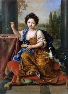 Louise Marie de Bourbon (1674-1681), duchesse d'Orléans. Artist: Mignard, Pierre (1612-1695)