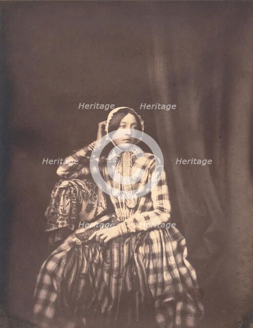 Louise-Marie-Julie, 1849. Creator: Baron Louis-Adolphe Humbert De Molard.