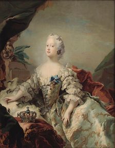 Louise of Great Britain (1724-1751), Queen of Denmark, 1747. Creator: Pilo, Carl Gustaf (1711-1793)