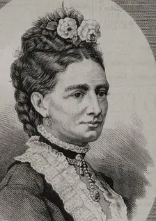 Louise of Hesse-Kassel, (1817-1898), Queen consort of Denmark (1863-1898), 1878. Creator: Unknown