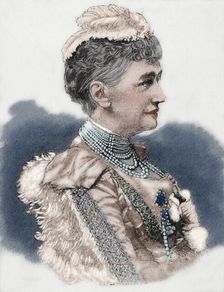 Louise of Hesse-Kassel, 1889. Creator: Unknown