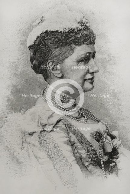 Louise of Hesse-Kassel, 1898.  Creator: Unknown.