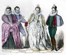 Louise of Lorraine, Duke of Guise, Marguerite de Vaudemont and Anne de Joyeuse, 1581 (1882-1884)