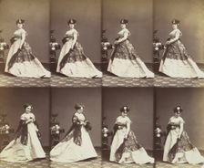 Louise Abigdon, 1866. Creator: André-Adolphe-Eugène Disdéri