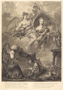 Louise Albertine de Brandt, Baroness von Grapendorf. Creator: Georg Friedrich Schmidt