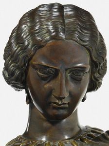 Louise Colet (Detail) . Creator: Pradier, Jean-Jacques (1790-1852)