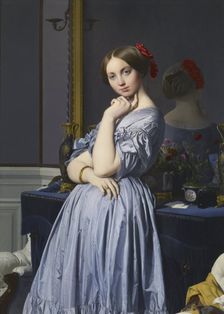 Louise de Broglie, comtesse d'Haussonville, 1845