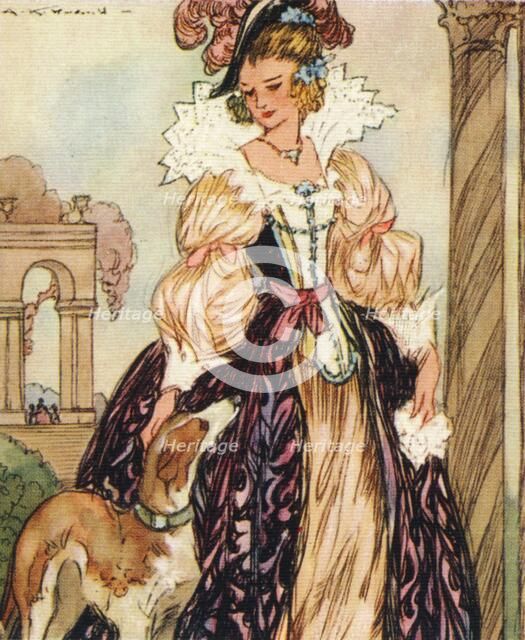 Louise de la Valliere, (1644-1710), 1937. Artist: Alexander K MacDonald