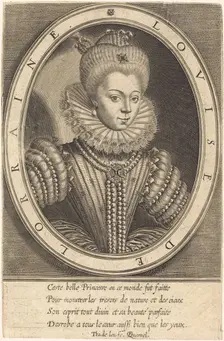 Louise de Lorraine. Creator: Thomas de Leu